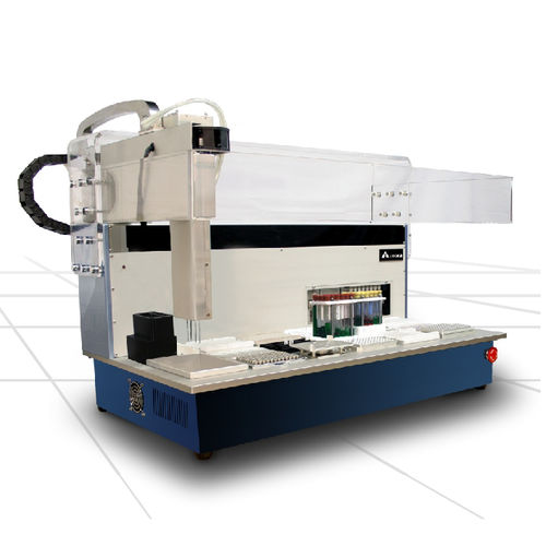 Station de manipulation de liquides de laboratoire - VERSA™ Cap Piercing - Aurora Instruments - automatisée