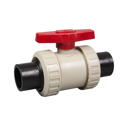 Vanne à boisseau sphérique - Q61F-6S - Ningbo Baodi Plastic Valve Co., Ltd. - manuelle / pour acide / filetée