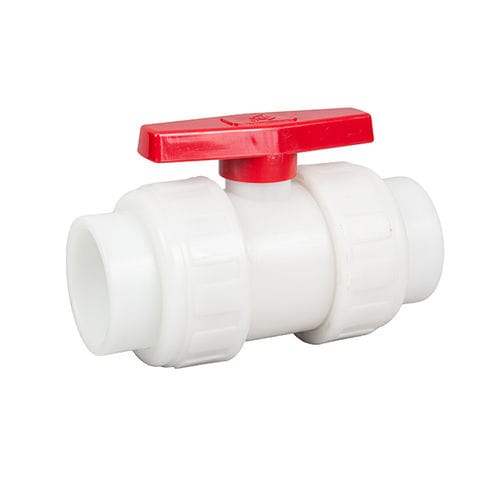 Vanne à boisseau sphérique - Q61F-6S - Ningbo Baodi Plastic Valve Co., Ltd. - manuelle / de contrôle / pour acide