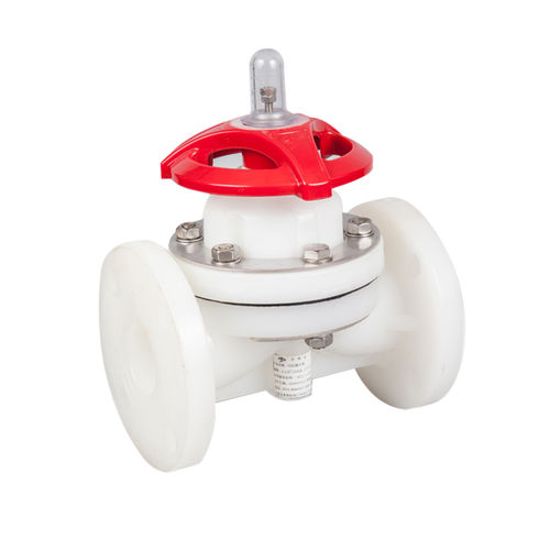 Vanne à membrane - G41F-6S - Ningbo Baodi Plastic Valve Co., Ltd. - manuelle / de contrôle de débit / pour l'eau