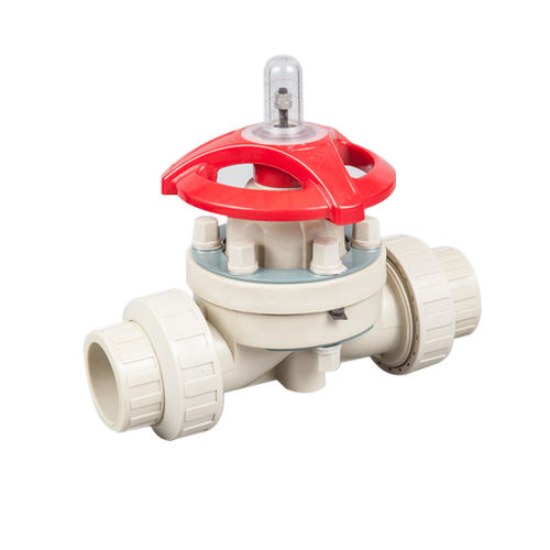 Vanne à membrane - G41F-6S - Ningbo Baodi Plastic Valve Co., Ltd. - manuelle / de contrôle de débit / pour acide