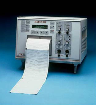 Enregistreur papier - TR2 - Harvard Apparatus - à bande déroulante / à tracé continu