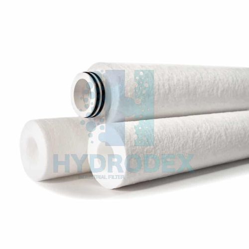 Cartouche filtrante à eau - Spun PP - Hydrodex - pour filtration fine / en silicone / à usage général