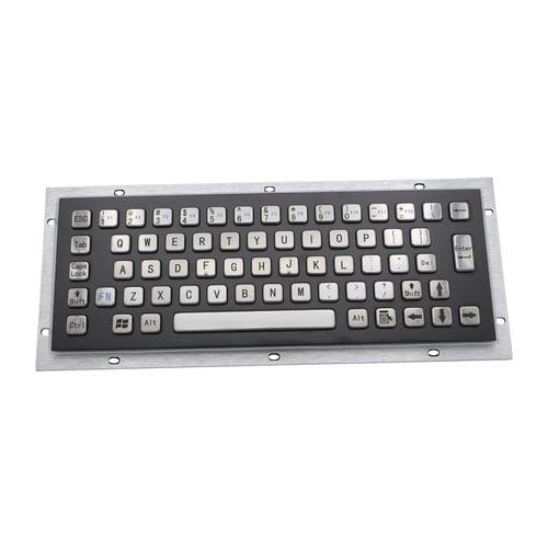 Clavier en titane noir - MKA-65-BF - MATE TECHNOLOGY SHENZHEN LIMITED - encastrable / à touches mécaniques / 66 touches