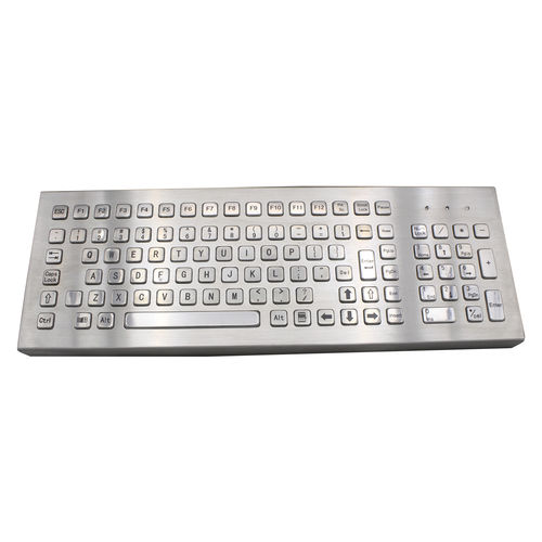 Clavier en inox - MKA-103-NM - MATE TECHNOLOGY SHENZHEN LIMITED - de bureau / à touches mécaniques / 103 touches