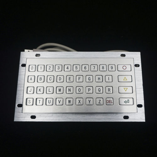 Clavier numérique 41 touches - MKA-41N - MATE TECHNOLOGY SHENZHEN LIMITED - encastrable / en inox / en aluminium