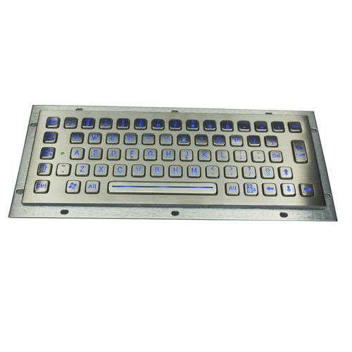 Clavier encastrable - MKA-65-L - MATE TECHNOLOGY SHENZHEN LIMITED - à touches mécaniques / 65 touches / pour panneau de commande
