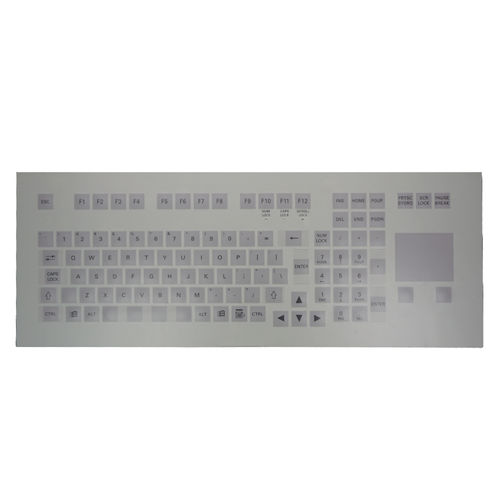 Clavier encastrable - MKC-110-PN - MATE TECHNOLOGY SHENZHEN LIMITED - micro-interrupteur / à membrane / 110 touches