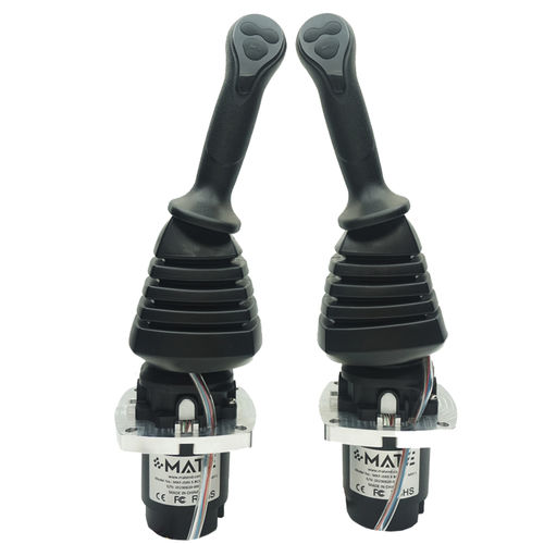 Joystick multi-axe - MKF-JS95 - MATE TECHNOLOGY SHENZHEN LIMITED - à effet Hall / analogique / avec boutons