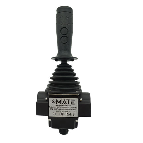 Joystick mono-axe - MKF-QT06 - MATE TECHNOLOGY SHENZHEN LIMITED - à effet Hall / à potentiomètre / pour véhicule utilitaire