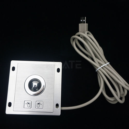 Trackball mécanique - MKA-02B - MATE TECHNOLOGY SHENZHEN LIMITED - encastrable / 1 inch (25 mm) / en acier inoxydable