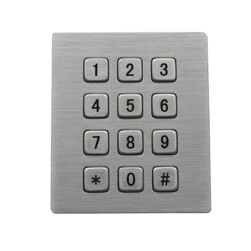 Clavier numérique 12 touches - MKA-34N-V1 - MATE TECHNOLOGY SHENZHEN LIMITED - encastrable / en inox / USB