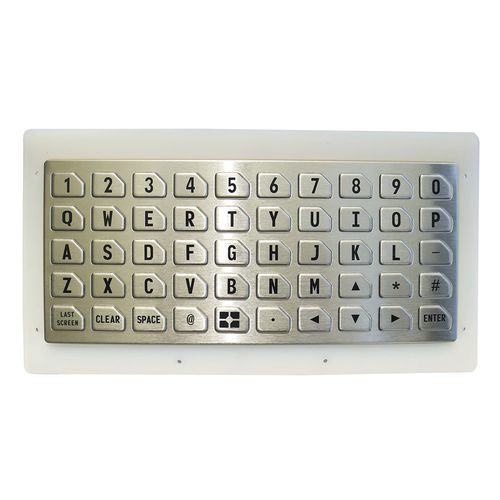 Clavier encastrable - MKA-50N - MATE TECHNOLOGY SHENZHEN LIMITED - à touches mécaniques / 50 touches / industriel