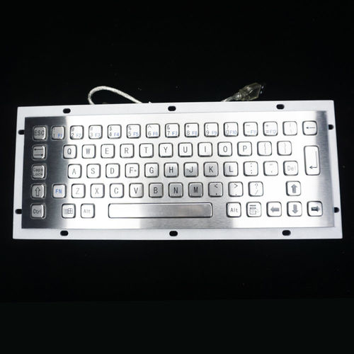 Clavier antivandalisme - MKA-65  - MATE TECHNOLOGY SHENZHEN LIMITED - encastrable / à touches mécaniques / 65 touches