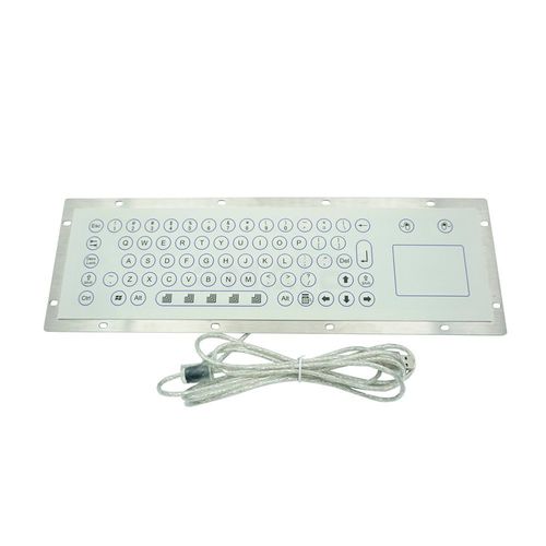 Clavier encastrable - MKC-67-P - MATE TECHNOLOGY SHENZHEN LIMITED - à touches mécaniques / à membrane / 2 touches de souris