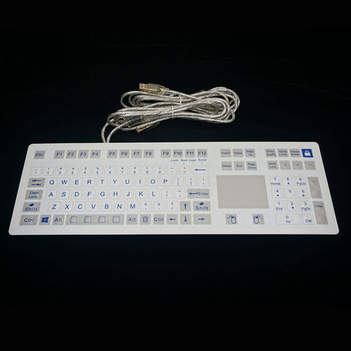 Clavier capacitif - MKC-109-PN - MATE TECHNOLOGY SHENZHEN LIMITED - à membrane / avec pavé tactile / pour applications industrielles
