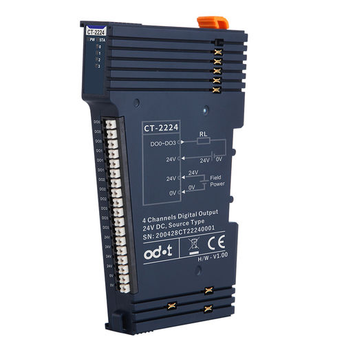 Module de sortie 4 canaux - CT-2224 - ODOT Automation - numérique / Modbus RTU / EtherNet/IP