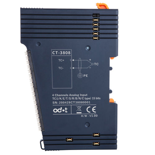 Module d'entrée 8 canaux - CT-3808 - ODOT Automation - analogique / Modbus RTU / Modbus TCP