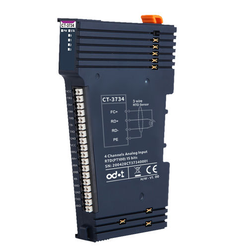 Module E/S de température - CT-3734 - ODOT Automation - analogique / Modbus TCP / Modbus RTU