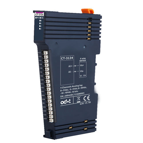 Module d'entrée 4 canaux - CT-3134 - ODOT Automation - analogique / Modbus RTU / Modbus TCP