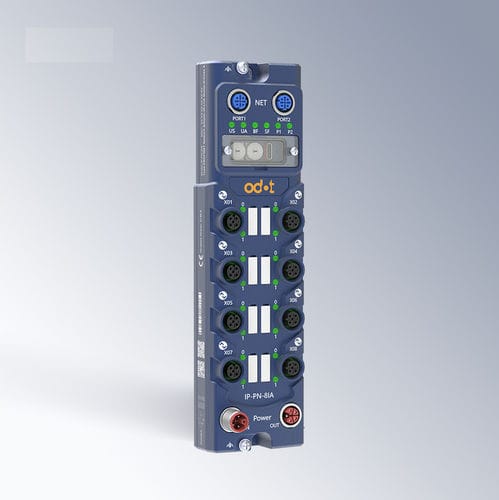 Module E/S numérique - IP-PN-8IA - ODOT Automation - ProfiNet / IO-Link / Ethernet