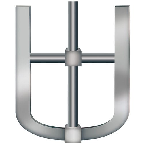 Hélice type ancre - Chemineer - pour agitateur / débit axial