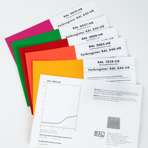 Nuancier RAL - 840-HR single - RAL colours