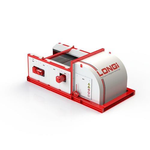 Séparateur de métaux - LES - LONGi Magnet Co., Ltd - de matériaux secs / à courant de Foucault / pour l'industrie du recyclage