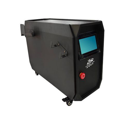 Machine de soudage laser - Jinan Dowell Photoelectricity Equipment Co., Ltd. - automatique / sur pieds / pour aluminium