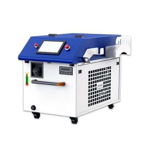 Machine de soudage laser - Jinan Dowell Photoelectricity Equipment Co., Ltd. - automatique / sur pieds / pour métal