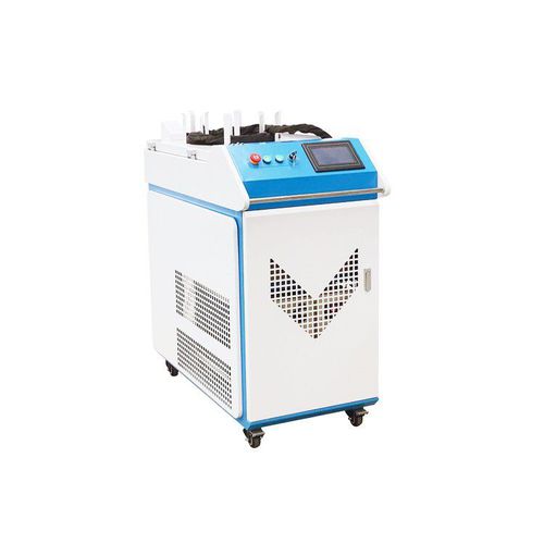 Machine de nettoyage à eau - Jinan Dowell Photoelectricity Equipment Co., Ltd. - laser à fibre / semi-automatique / industrielle