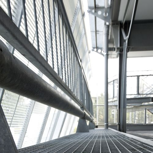 Caillebotis en métal - Lichtgitter GmbH - pour usage intensif / soudé / fortes charges