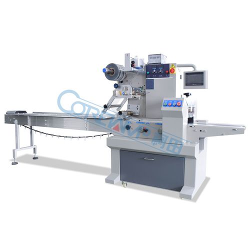 Machine d'emballage automatique - VT series - Foshan Coretamp Packaging Machinery Co., Ltd - horizontale / de seringues / pour masques