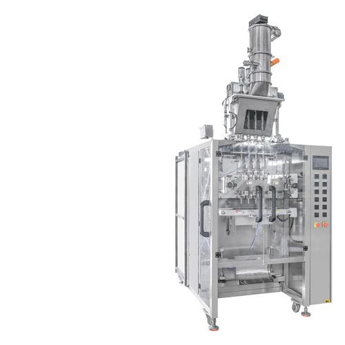 Ensacheuse horizontale - ZV-P series - Foshan Coretamp Packaging Machinery Co., Ltd - contrôlée par PLC / stick pack / pour café