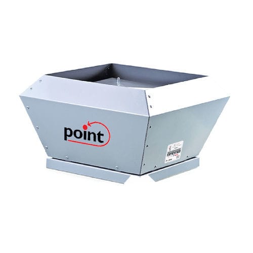 Tourelle d'extraction - P-CF V series - POINT KLIMA - vertical / IP44 / radial