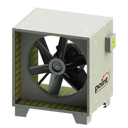 Ventilateur IP55 - P-HAF series (pressurisation) - POINT KLIMA - axial / 380 Vca / à moteur électrique