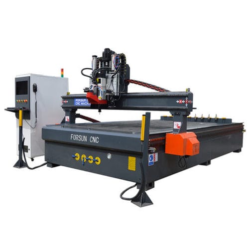 Détoureuse CNC - FS1530C-O - Jinan Forsun CNC Machinery Co.Ltd - 3 axes / à une broche / pour bois