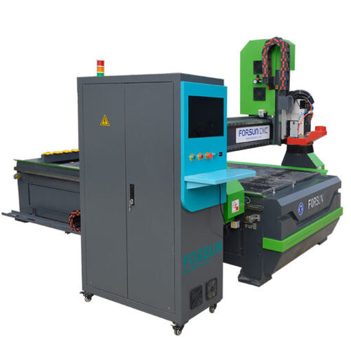 Détoureuse CNC - FS1530L - Jinan Forsun CNC Machinery Co.Ltd - 3 axes / à une broche / pour bois