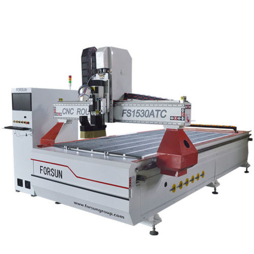 Détoureuse CNC - FS1530ATC - Jinan Forsun CNC Machinery Co.Ltd - 3 axes / à broche / pour aluminium