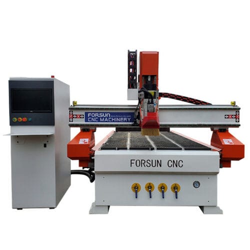 Détoureuse CNC - FS1325-CCD - Jinan Forsun CNC Machinery Co.Ltd - 3 axes / à broche / à bois