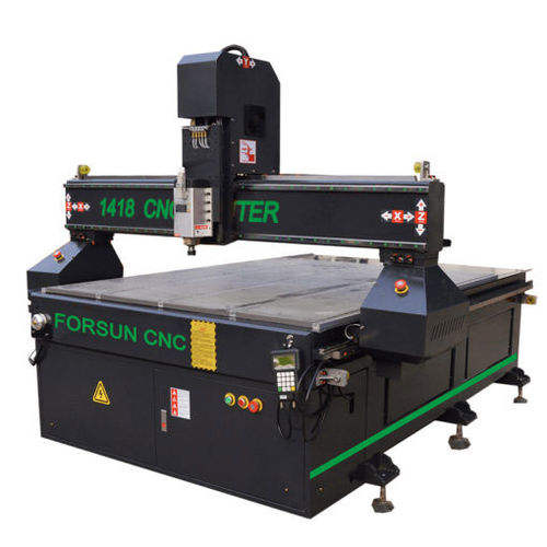 Détoureuse CNC - FS1418 - Jinan Forsun CNC Machinery Co.Ltd - 3 axes / à broche / de laiton