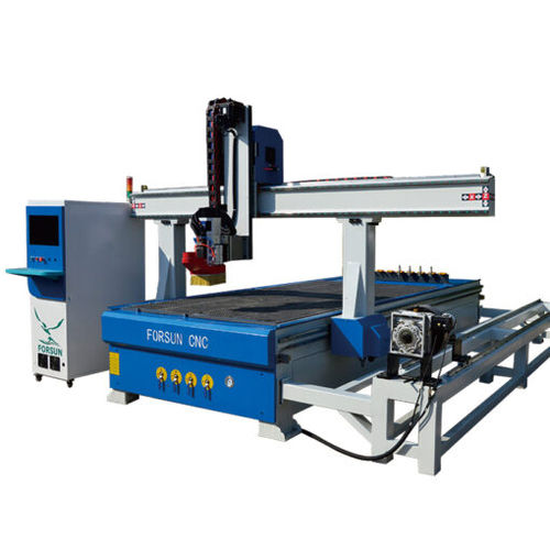 Détoureuse CNC - FS1530C - Jinan Forsun CNC Machinery Co.Ltd - 4 axes / à deux broches / de métal