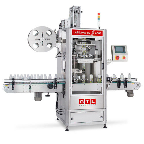 Machine d'étiquetage automatique - GTL-Labelpak TS - GTL-Packaging - pour bouteilles / pour l'industrie de la boisson / par manchon thermo-rétractable