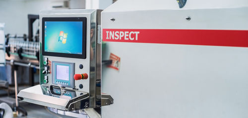 Machine d'inspection vidéo - GTL-Packaging - pour l'industrie de la boisson / de défauts / de mesure