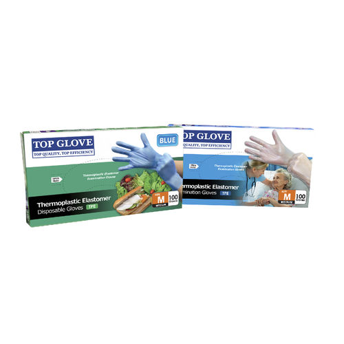 Gants de laboratoire - TOP GLOVE INTERNATIONAL SDN BHD - pour l'industrie agroalimentaire / de protection mécanique / en polyéthylène