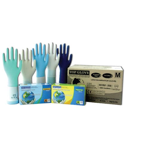 Gants de laboratoire - TOP GLOVE INTERNATIONAL SDN BHD - de protection mécanique / en caoutchouc / non poudré