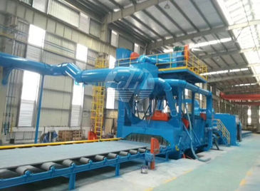 Grenailleuse à convoyeur à rouleaux - Q69 series - Qingdao Binhai Jincheng Foundry Machinery Co., Ltd. - pour métal