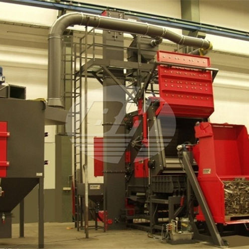 Grenailleuse à bande - 28GN series - Qingdao Binhai Jincheng Foundry Machinery Co., Ltd. - pour le sol / compacte