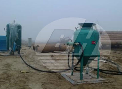 Sableuse automatique - Q0250 series - Qingdao Binhai Jincheng Foundry Machinery Co., Ltd. - à pression