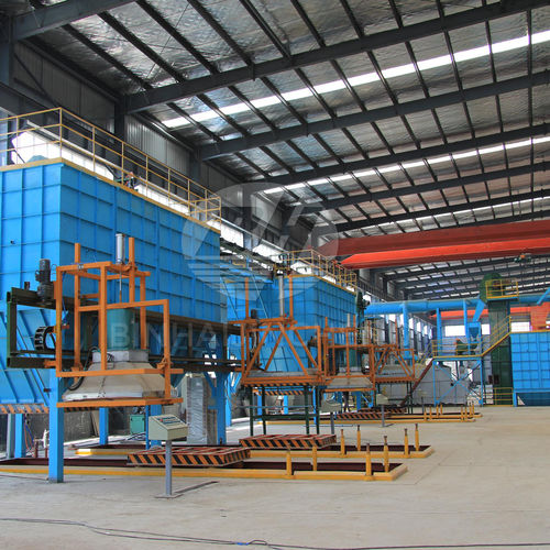 Machine de coulée sous vide - V process casting line - Qingdao Binhai Jincheng Foundry Machinery Co., Ltd.